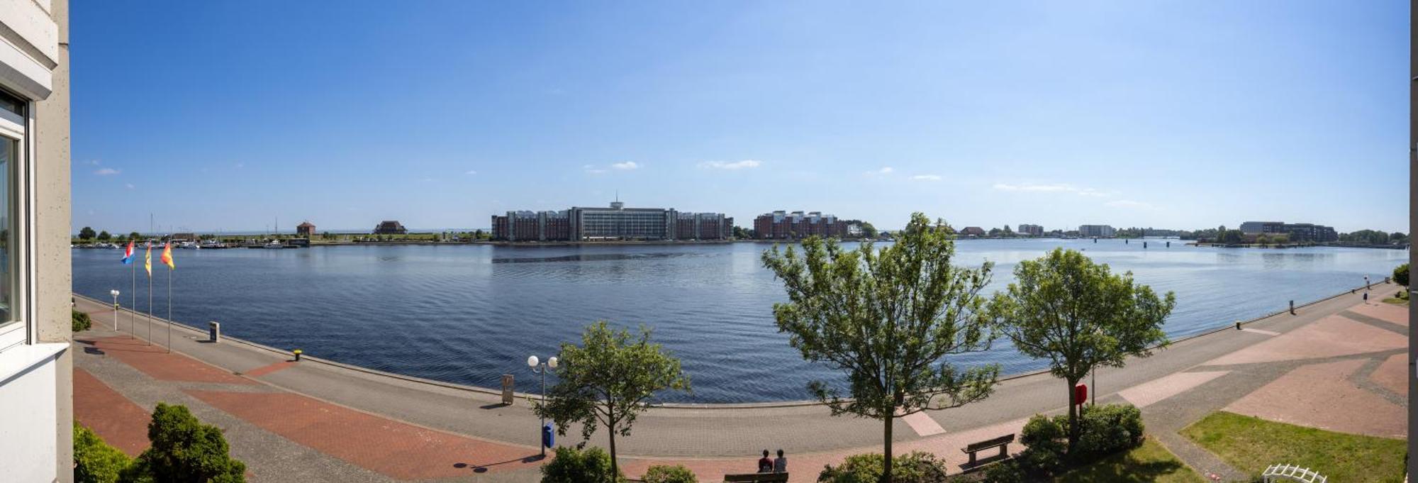 Gemuetliche Ferienwohnung Mit Meerblick Direkt Am Hafen Wilhelmshaven Extérieur photo